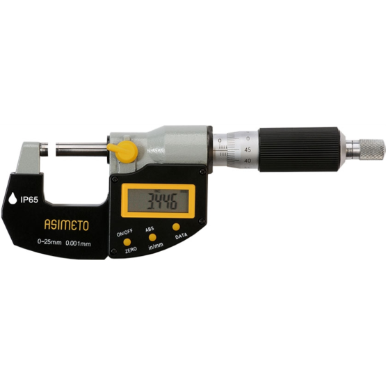 Micrômetros Digitais Externos IP65 (duas catracas) - Série 105