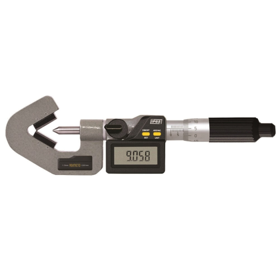 Micrômetros digitais Batentes em V - Séries 155