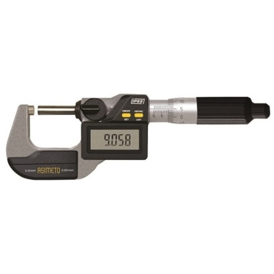 Micrômetros digitais externos IP65 - Série 105