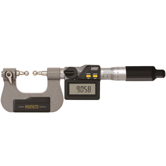 Micrômetros digitais externos de dentes de engrenagem - Séries 118