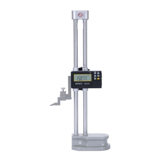 Traçadores de Altura Digital de Duplo Feixe com Manivela – Séries 627