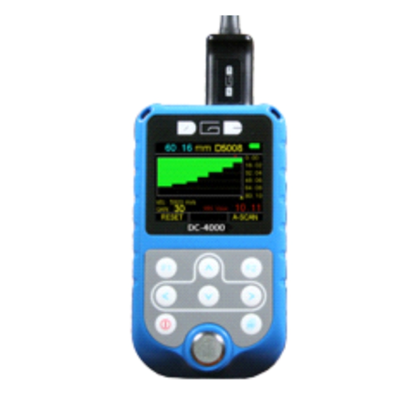 Medidor de Espessura Digital por Ultrassom DC-4000