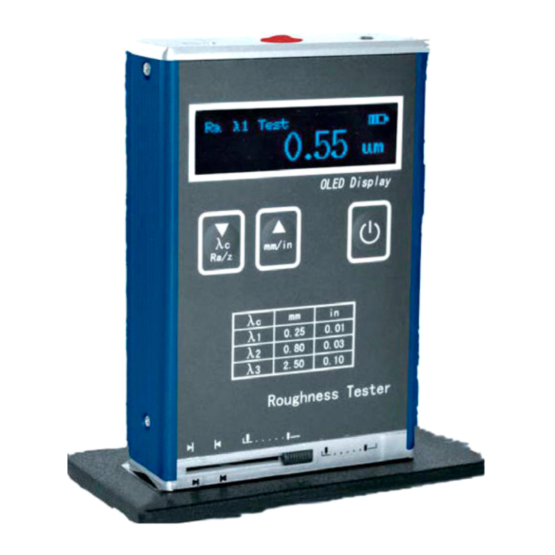 Rugosímetro Digital – DR130